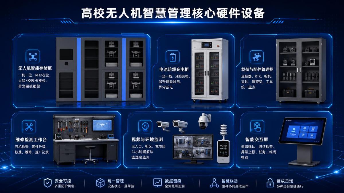 高校无人机智慧管理核心硬件设备